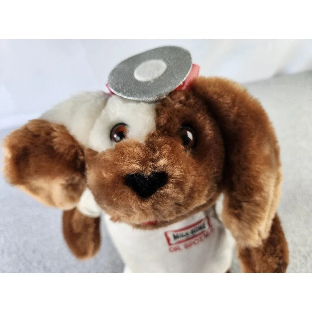 Milk Bone Brand Dog Biscuits Plush Doctor Spot, M.B. Dog By Russ Promo Stuffed